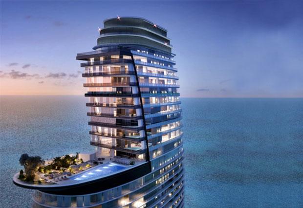 Галерия от 22 снимки с 66-етажния небостъргач Aston Martin Residences