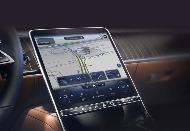 Mercedes С-класа и S-класа с обновена инфотейнмънт система след актуализация по въздух