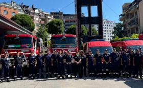 Наши огнеборци заминаха да помагат на колегите си в Гърция  