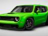 Jeep Hellcat. Супер симпатична и мощна кръстоска, между компактния Jeep Renegade и Dodge Challenger Hellcat. Със 707 коня, мъничето би трябвало да се движи приятно...