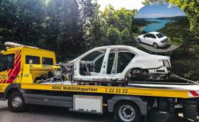 След 516 хил. км - този Mercedes C180 отива за скрап с оригинален съединител