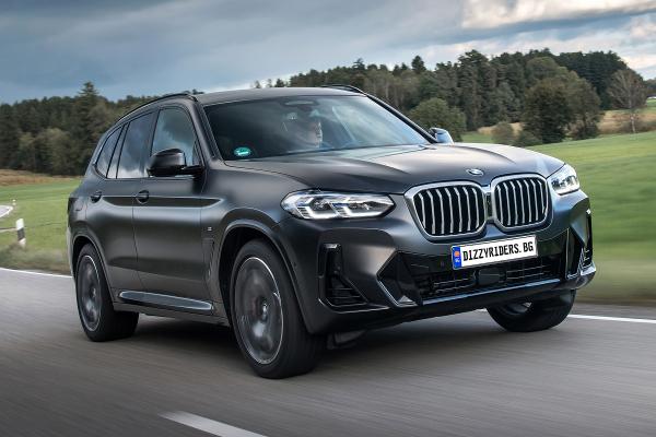 Карахме обновеното BMW X3 с 3-литров дизел и 5,2 сек 0-100. Видео!
