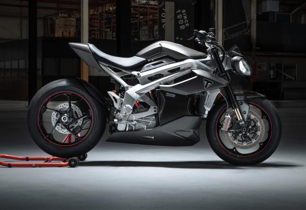 Triumph TE-1 e електрически мотоциклет със 176 к.с. и батерия от Williams