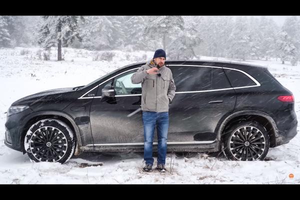 ВИДЕО: Карахме новия Mercedes-Benz EQS SUV с 544 електрически коня
