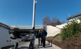 Монтират първата стационарна камера за скорост в Пловдив