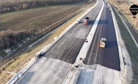 Две големи свлачища блокират строежа на магистралата Видин – Монтана (Видео)