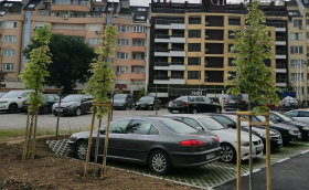 Асфалтират близо 1200 паркоместа в четири района на София