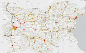 МВР пусна отново интерактивната карта за катастрофите