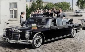 Mercedes-ите на Тодор Живков: от любимия му 300d до бронирания 500 SEL