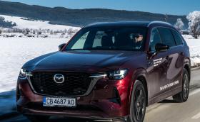 ВИДЕО: Караме новата Mazda CX-80 с големия дизелов мотор
