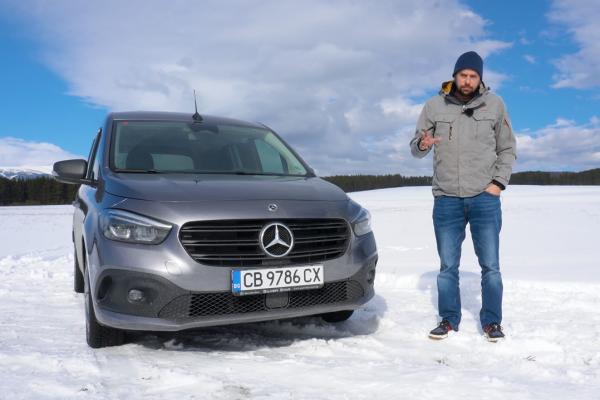  Mercedes-Benz Citan: Най-практичният малък Benz? Видео!