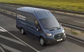 Електрическият Ford Transit вече с пробег до 402 км с едно зареждане