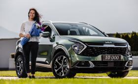 Kia с 10 000 доставки на Sportage в България