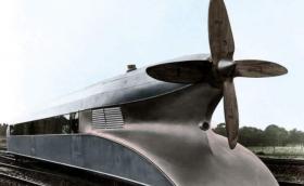 Schienenzeppelin: пропелерният влак от 1929 с BMW V12, който развиваше 230 км/ч