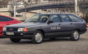 Audi 100 duo е плъгин хибрид от края на 80-те, за който не сте чували