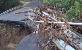 Започва спешен ремонт на срутения мост край Царево