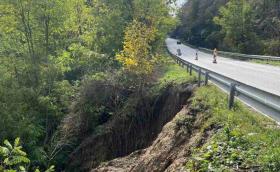 Започна укрепване на част от пътя Русе-Бяла