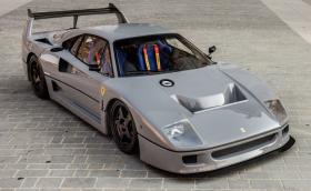 Продават най-мощното улично Ferrari F40 'Competizione' с 16-годишна кариера по пистите