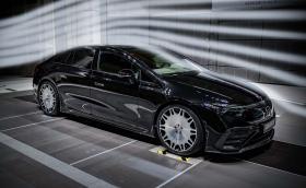 Brabus EQS 450+ е по-икономичен от стандартния, предлага 7% повече пробег