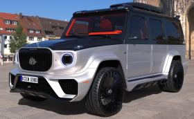 Maybach G 900 е турбо луксозна G-класа с 26-инчови джанти