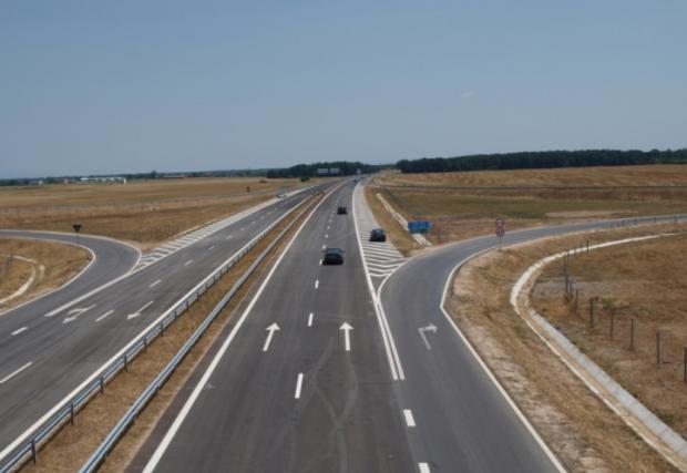 Днес отварят за движение ремонтиран участък на магистрала 'Тракия'