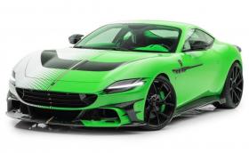 Зелено-бяло Ferrari? Mansory отново провокират със свой проект