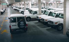 В тази фабрика правят само бели Toyot-и (Галерия)