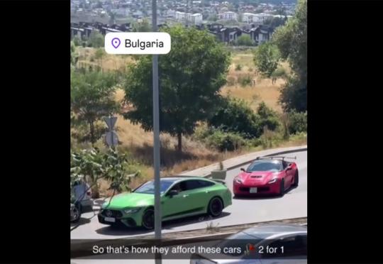 Да спестиш няколко лева или как шофьор на Corvette стана viral 