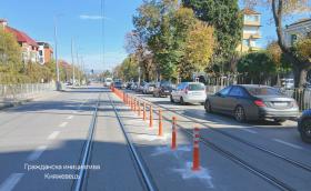 Слагат още колчета по “Цар Борис III” в София