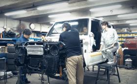 Mitsubishi реставрира първия си победител от рали 'Дакар'