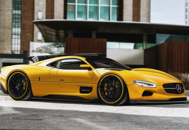 Нарисуваха модерен наследник на Mercedes CLK GTR. Изглежда страхотно и го искаме на пътя!