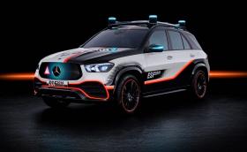 Mercedes GLE ESF 2019 има автономно движещ се авариен триъгълник и още доста хитри функции за безопасност
