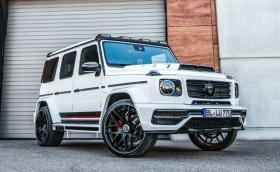 Mercedes-AMG G63 от Lumma Design има 650 к.с. и шест странични ауспуха