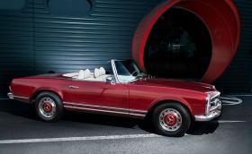 1969 Mercedes-Benz 280 SL, направен в България. Галерия и инфо