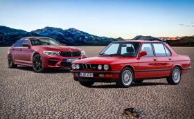 BMW M5: шест поколения и над 30 години история на един от най-бързите седани в света