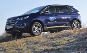 Ford Edge. С повече място от Audi Q7 и двулитров дизел? Що за кола е най-големият Ford? Галерия и инфо