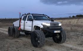 Българският Vromos 6x6 щурмува най-високия вулкан на планетата