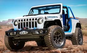 Wrangler Magneto е чисто електрически Jeep с 6-степенна механична кутия