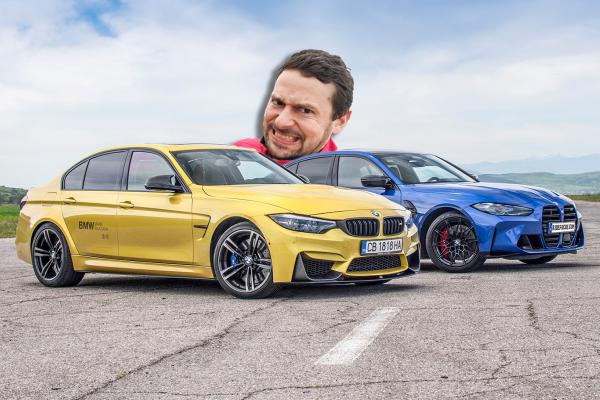  Време за драг: BMW M3 F80 VS M3 Competition G80! Видео!