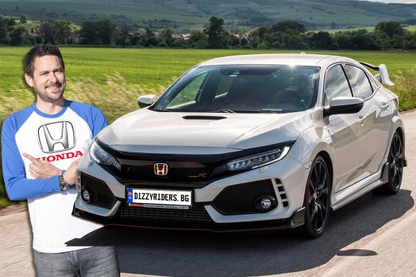 Honda Civic Type R: как е с над 320 коня на предно?