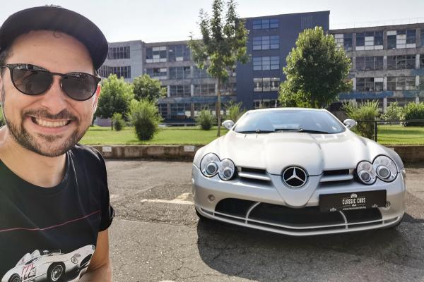 Mercedes-Benz SLR McLaren: сбъдваме мечта и караме сребърната стрела с 626 коня! Видео!