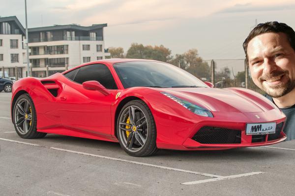 Караме Ferrari 488 GTB: 670 коня, задно и е… Ferrari! Видео!
