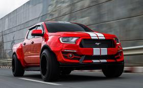 Силна кръстоска между Ford Ranger и Mustang (Видео)