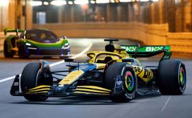 McLaren почита Сена в Монако с болид в цветовете на бразилското знаме