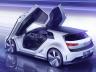 8. VW Golf GTE Sport concept: През 2005 г. бъдещето изглеждаше така – бензинов двигател, подсилен от два електромотора. Познаха. Мощността от 400 к.с. звучи обещаващо дори 13 години по-късно