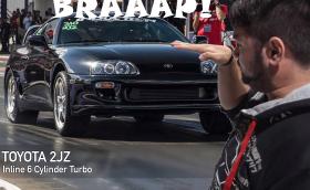 Този пич имитира Toyota Supra 2JZ брилянтно. Както и Gallardo, Evo, VTEC мотори, битурбо V10-ки, всичко. Видео