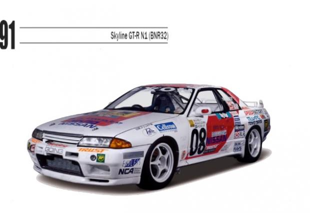 60 години Nissan Skyline и GT-R в 60 секунди. Мега!