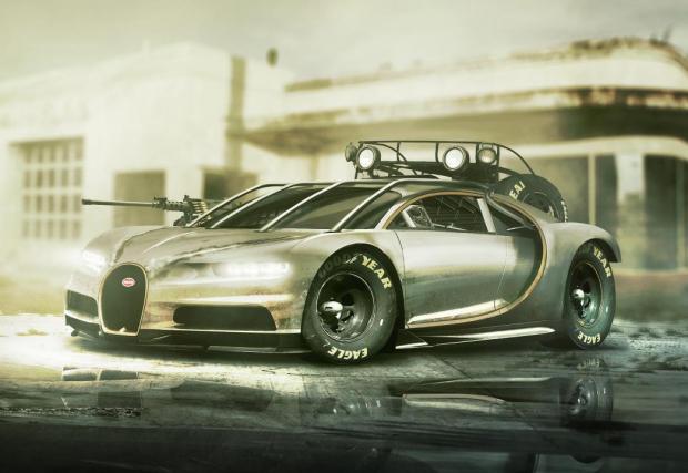 Bugatti Chiron и компания, готови за апокалипсиса. Респектираща галерия