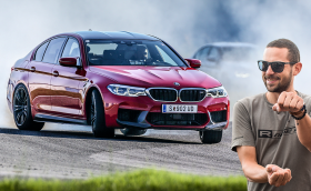 Тестваме новото BMW M5 на писта! Видео